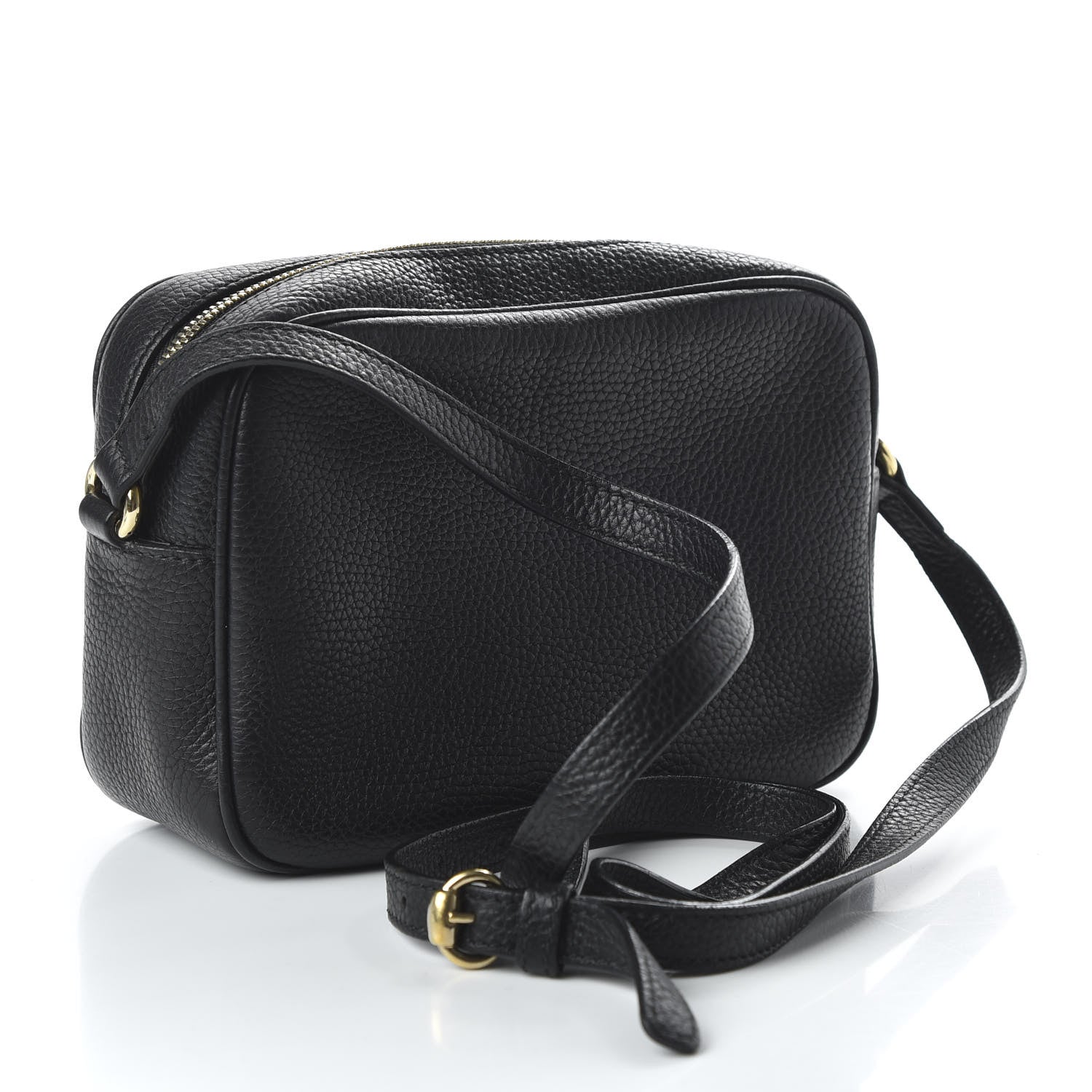 Gucci Pebbled Calfskin Small Soho Disco Bag Black 3 of 11
