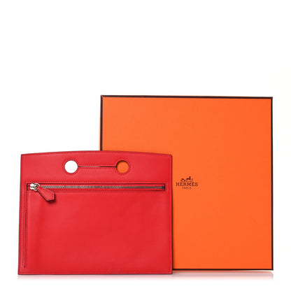 Hermes Swift Backpocket Pouch 25 Rouge De Coeur 6 of 6