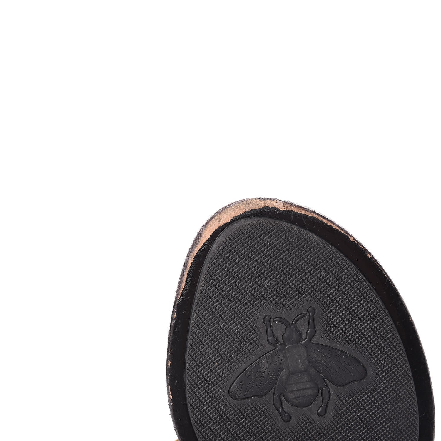 Gucci Calfskin GG Marmont Thong Sandals 36.5 Black 15 of 17