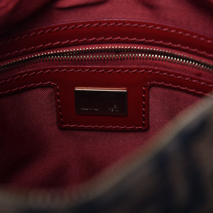 Fendi Zucca Hobo Tobacco Rosso 8 of 8