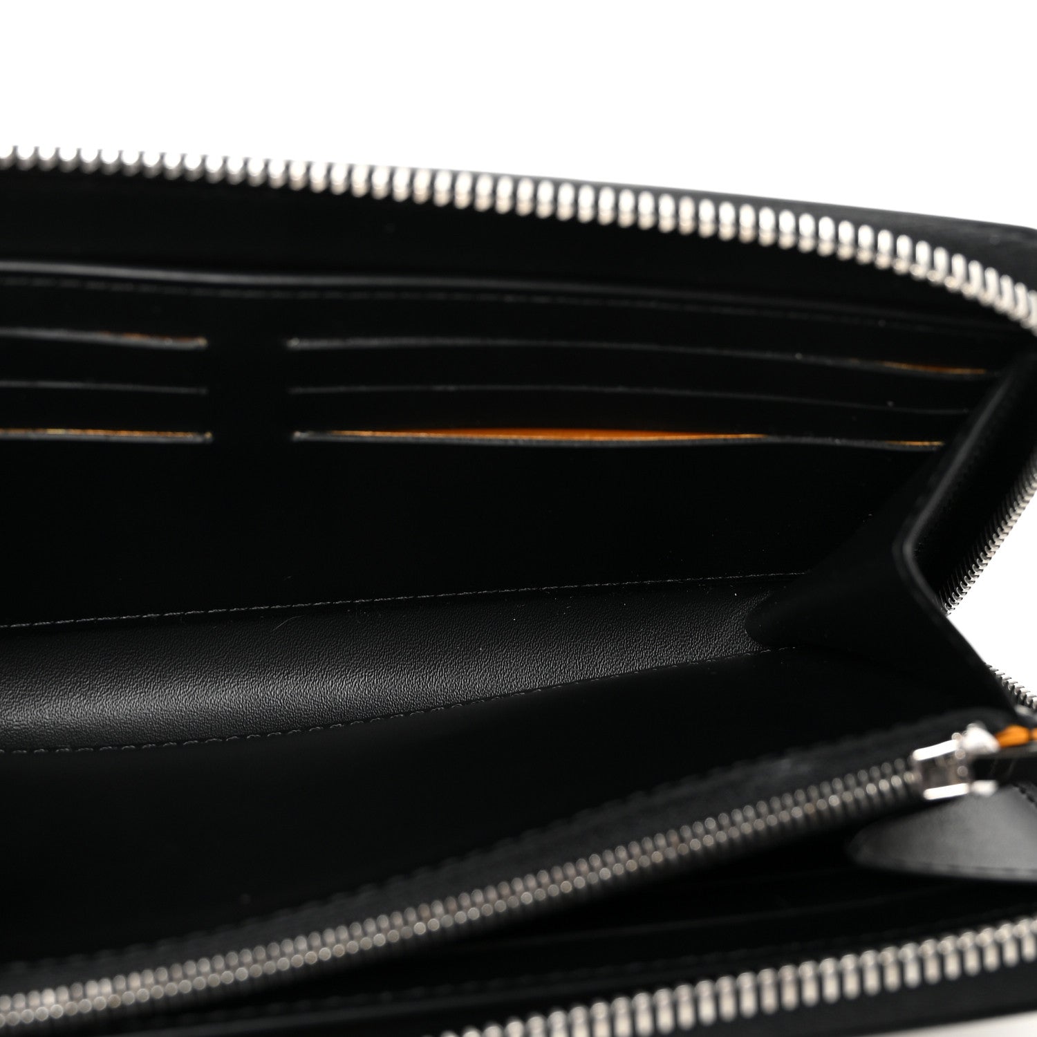 Goyard Goyardine Matignon Zip Around GM Wallet Black 5 of 7