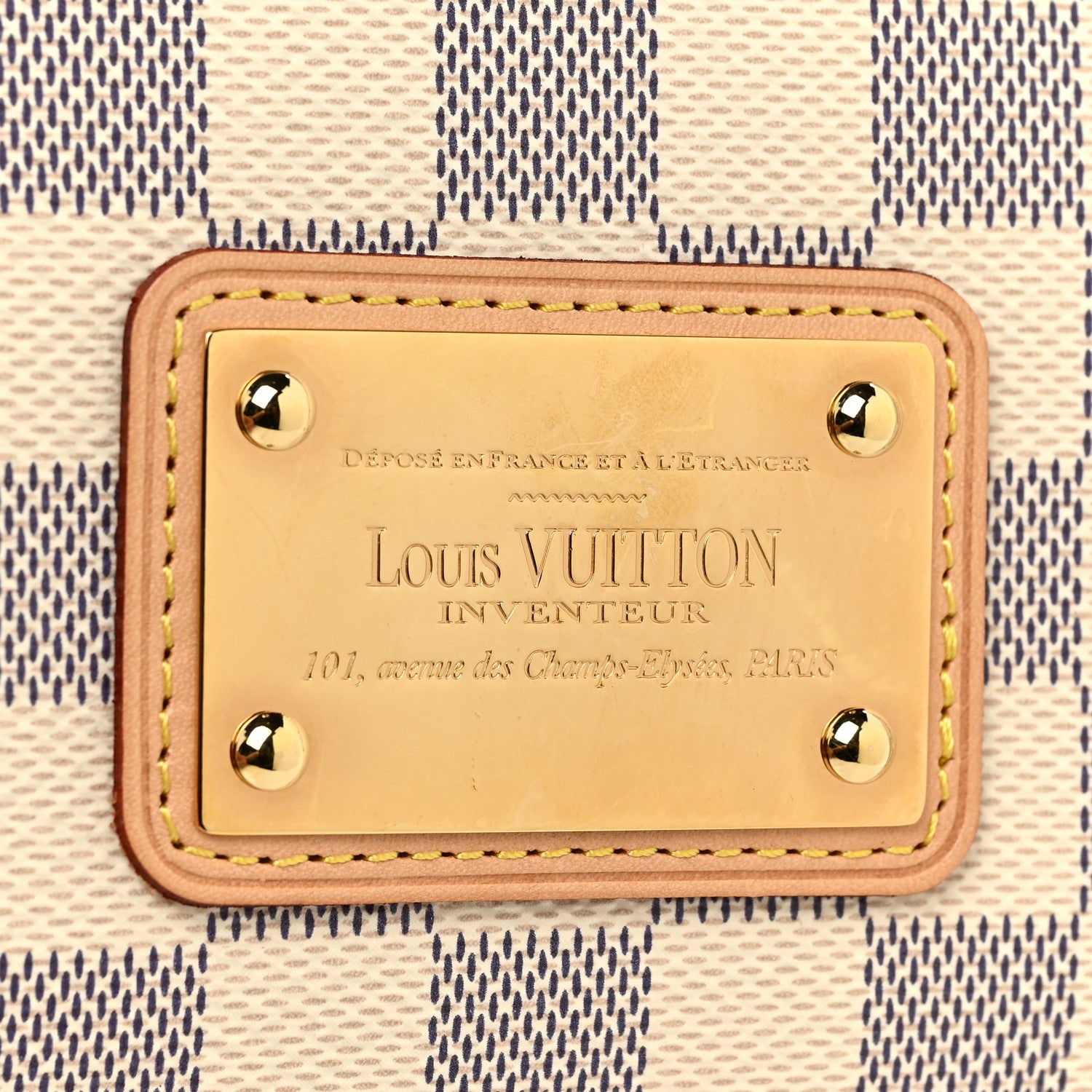 Louis Vuitton Damier Azur Eva Clutch 12 of 12