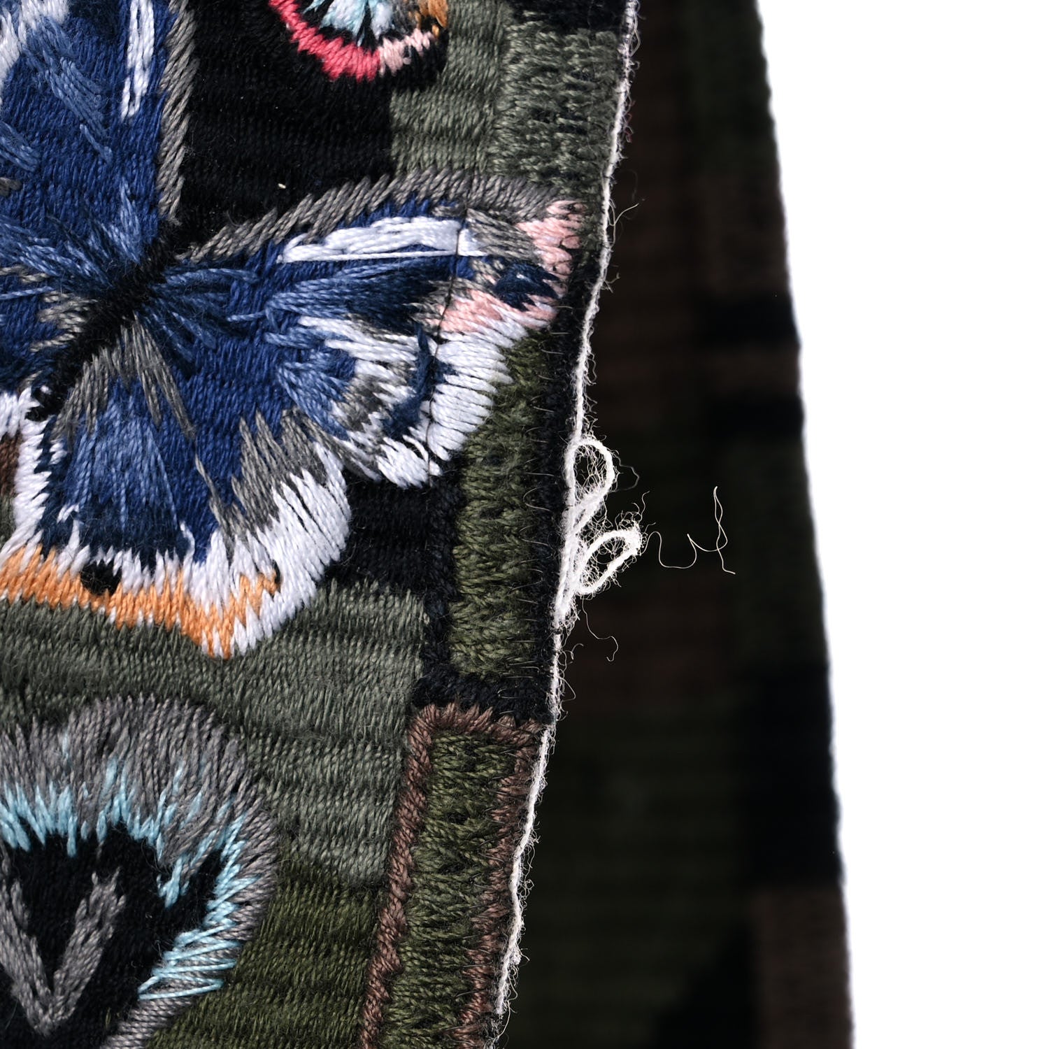 Valentino Garavani Canvas Camubutterfly Rockstud Guitar Strap Multicolor 4 of 6