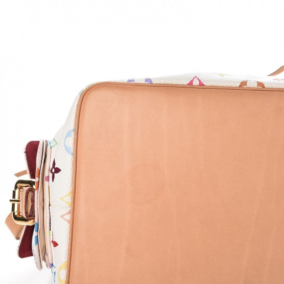 Louis Vuitton Monogram Multicolor Petit Noe White 12 of 13
