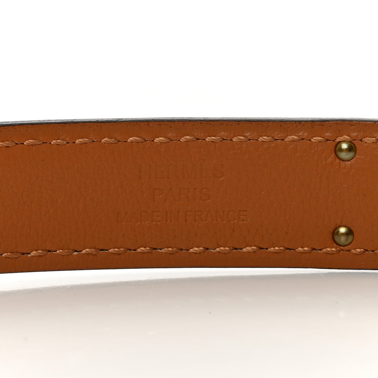 Hermes Epsom Kelly Belt Black 4 of 5