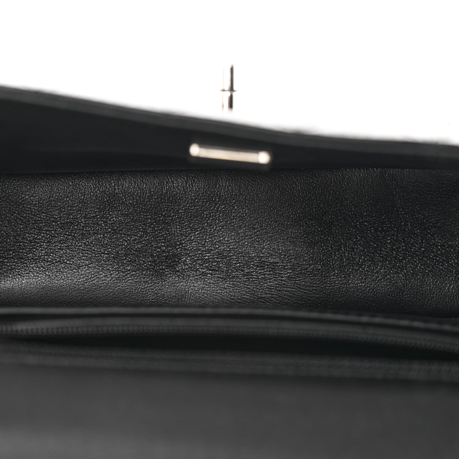 Chanel Lambskin Quilted Mini Rectangular Flap Black 5 of 12
