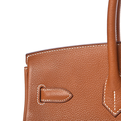 Hermes Natural Barenia Faubourg Birkin 35 Fauve 40 of 46
