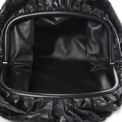 Bottega Veneta Nappa Maxi Intreccio The Pouch Oversized Clutch Black 5 of 9