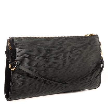Louis Vuitton Epi Pochette Accessories 24 Black 3 of 7