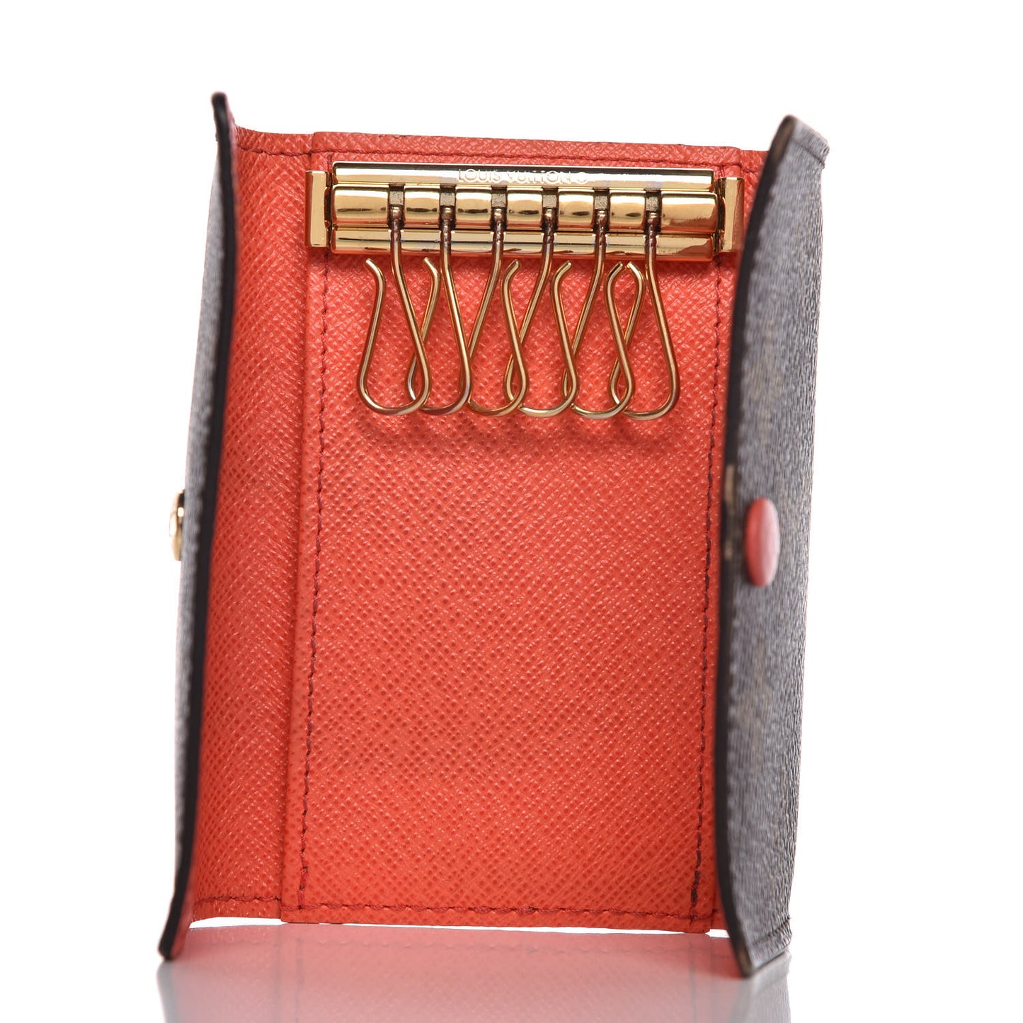 Monogram 6 Key Multicles Holder Poppy