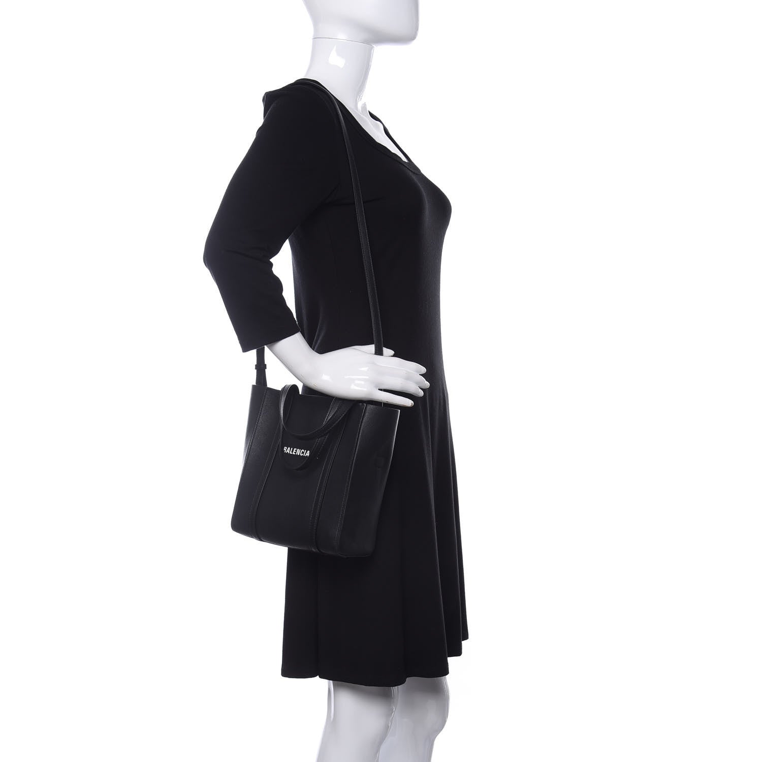 Balenciaga Calfskin XXS Everyday Tote Black 2 of 9