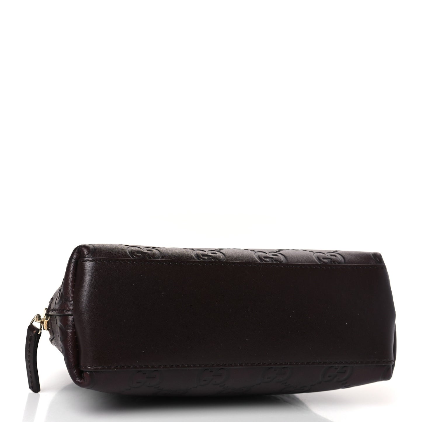 Guccissima Cosmetic Case Dark Brown