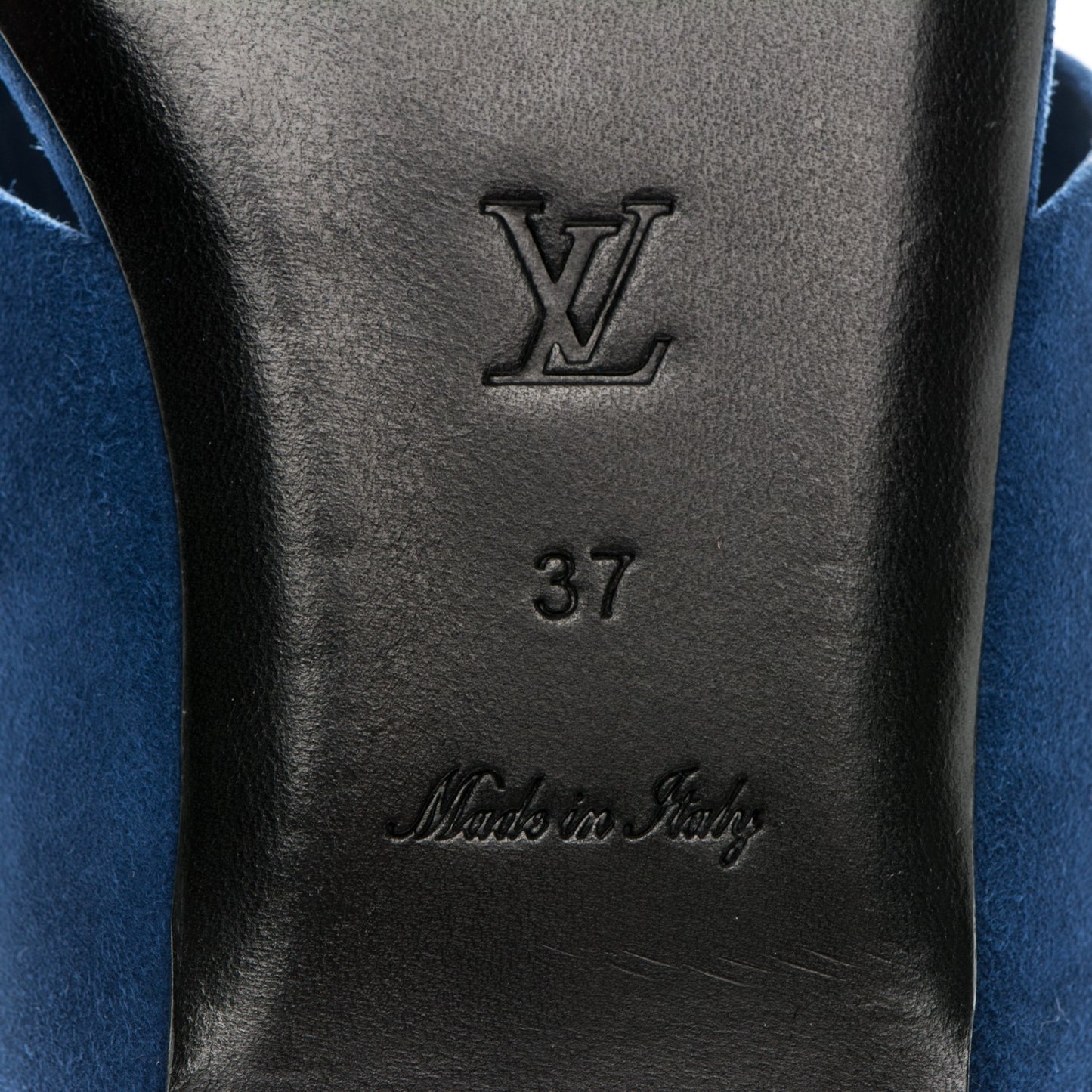 Suede Bayfront Mule 37 Blue