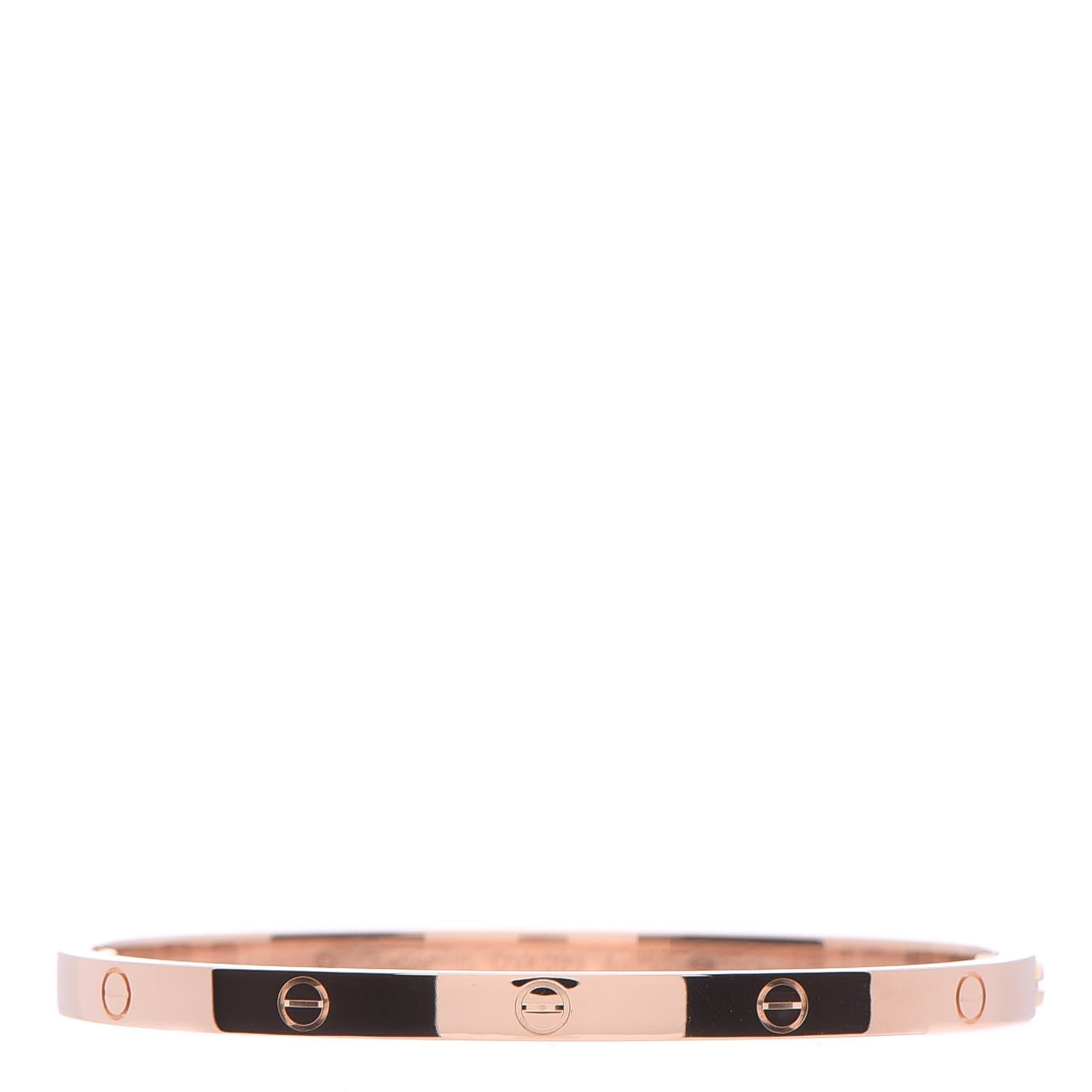 Cartier 18K Pink Gold Small LOVE Bracelet 15 1 of 9