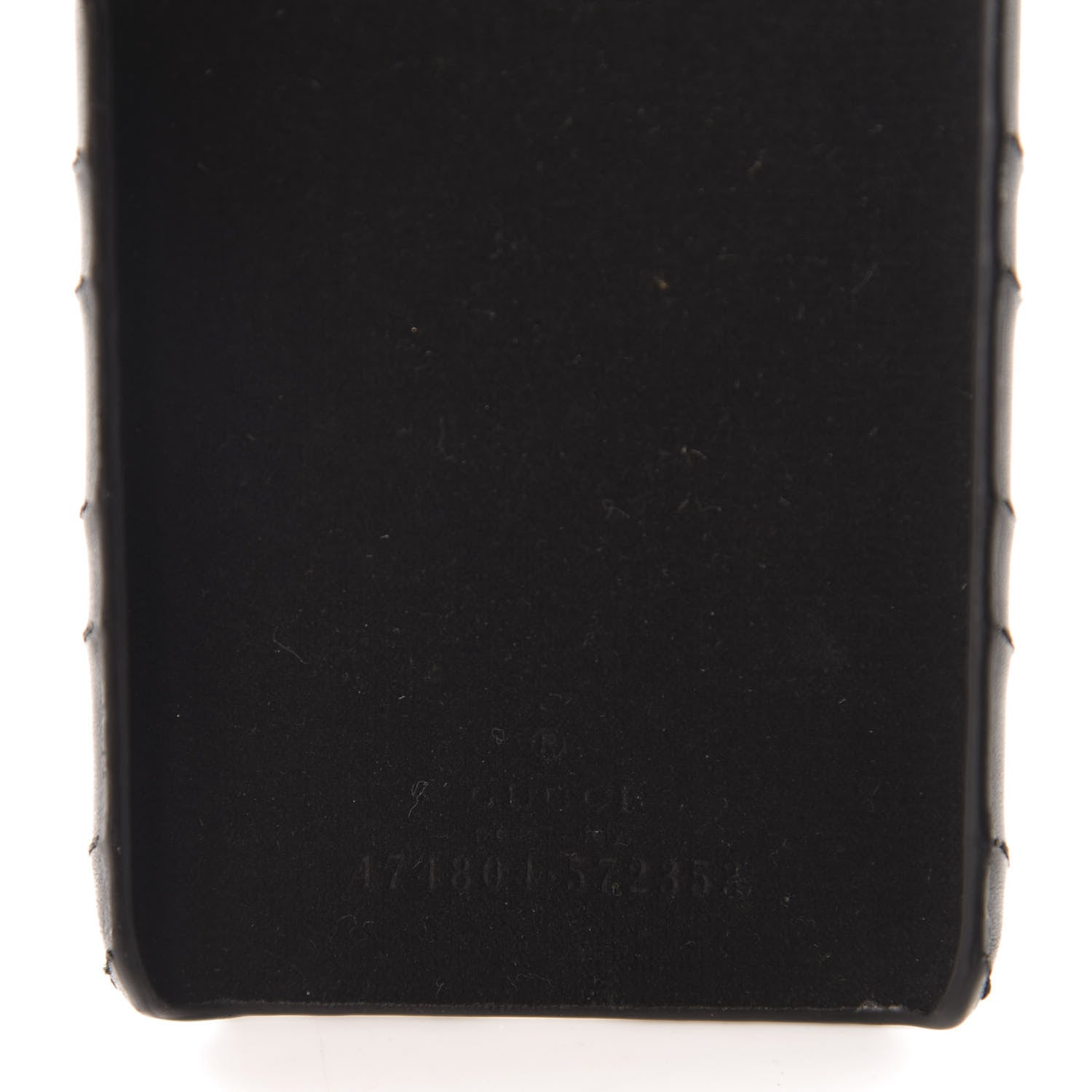 Gucci Calfskin Matelasse Animal Studs GG Marmont iPhone 7/8 Case Black 4 of 5