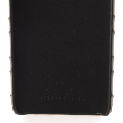Gucci Calfskin Matelasse Animal Studs GG Marmont iPhone 7/8 Case Black 4 of 5