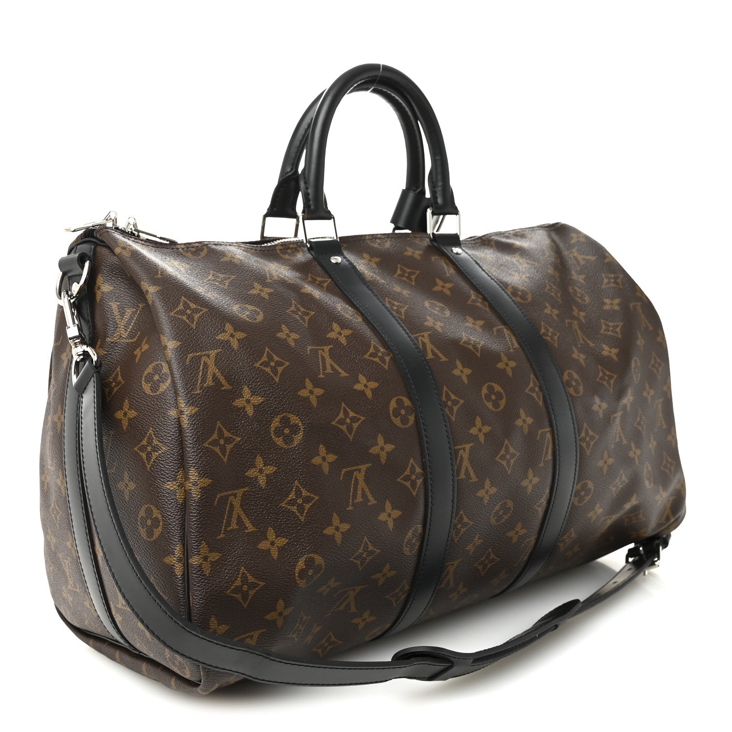 Louis Vuitton Monogram Macassar Keepall Bandouliere 45 2 of 8