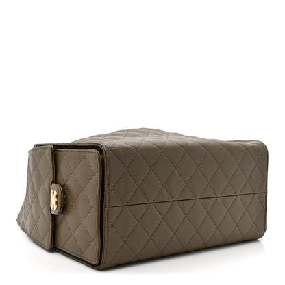 Chanel Caviar Quilted Medium Chanel 25 Handbag Dark Khaki 5 of 11