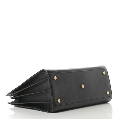 Saint Laurent Grained Calfskin Small Sac De Jour Black 4 of 14
