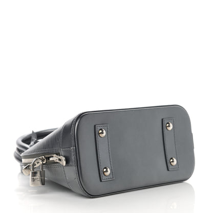 Louis Vuitton Epi Alma BB Anthracite Nacre 4 of 15