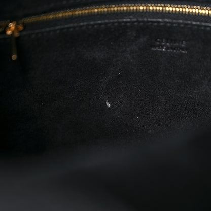 Celine Soft Grained Calfskin Sangle Bucket Bag Black 11 of 16