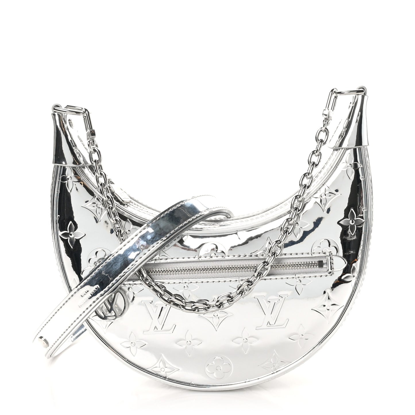Monogram Miroir Loop PM Silver