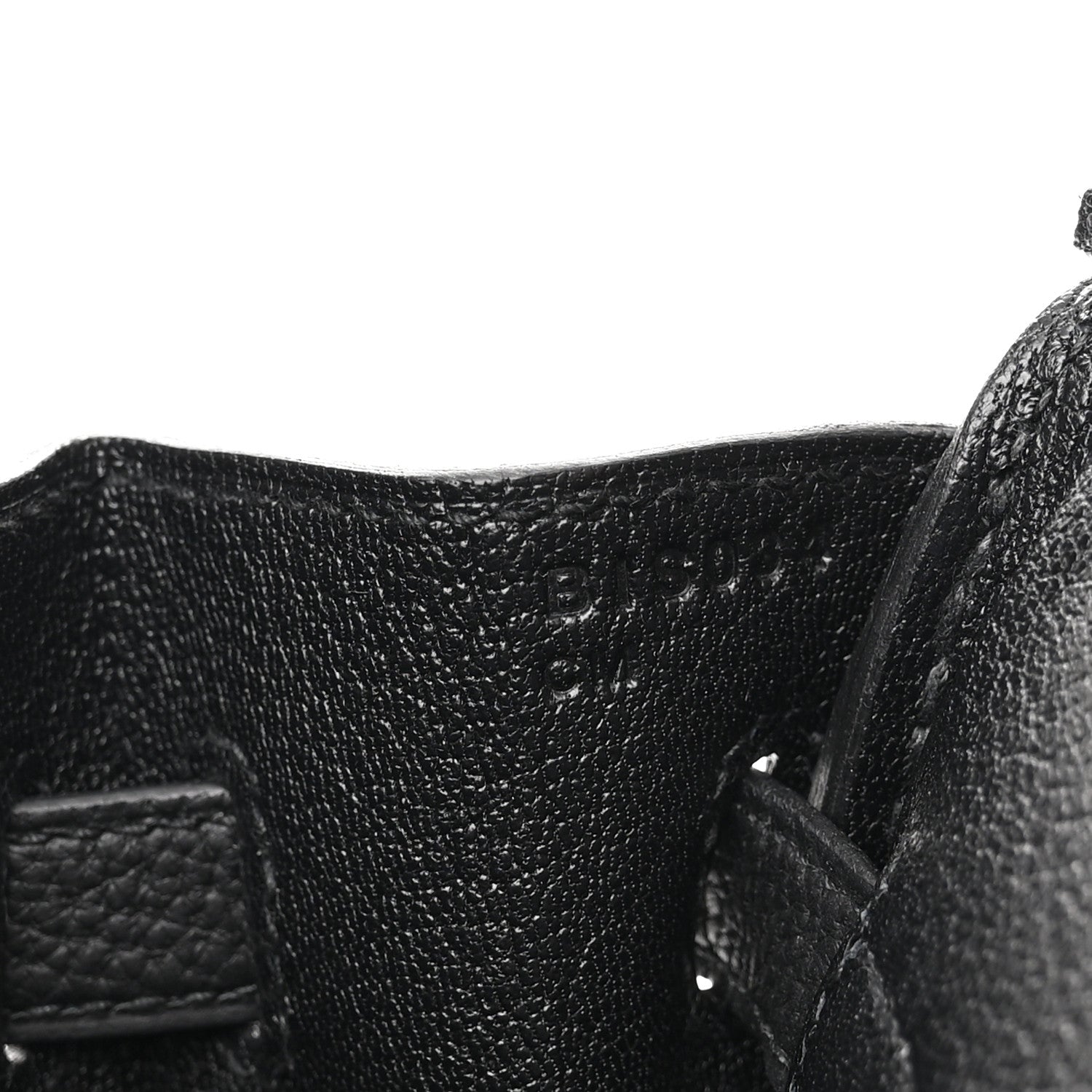 Hermes Togo Birkin 25 Black 7 of 10