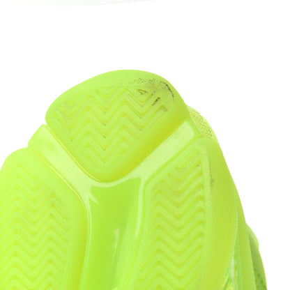 Balenciaga Fabric Mesh Clear Sole Womens Triple S Sneakers 37 Fluo Yellow 9 of 16