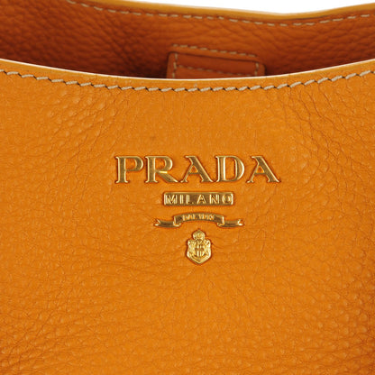 Prada Vitello Daino Tote Ocra 7 of 10