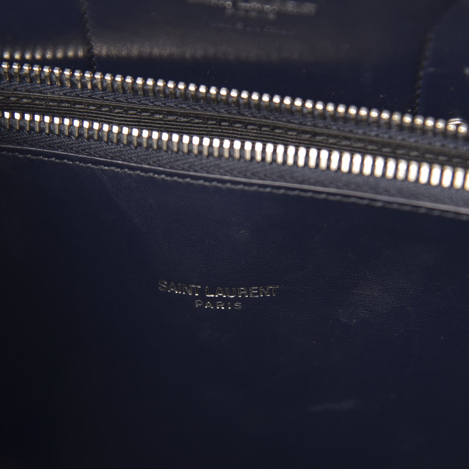 Saint Laurent Grained Calfskin Small Sac De Jour Petrol 8 of 13