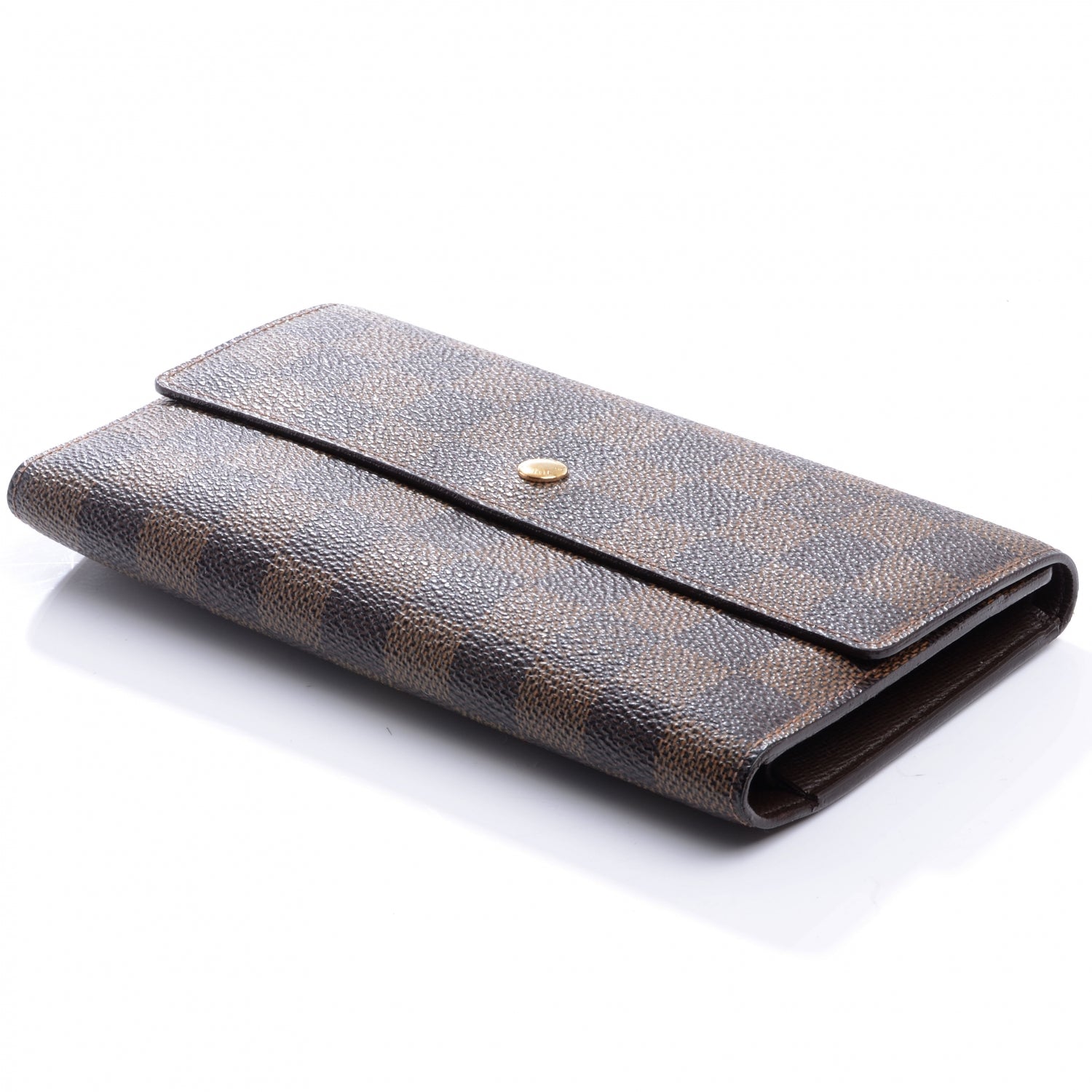 Louis Vuitton Damier Ebene Sarah Wallet 4 of 7