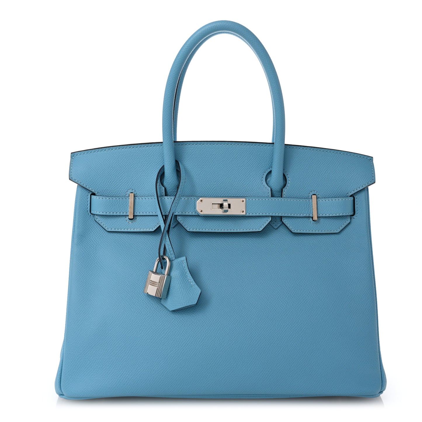 Epsom Birkin 30 Bleu Du Nord