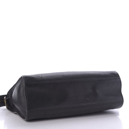 Balenciaga Veau Soyeux Perforated Blackout Hardware S City Black 4 of 9
