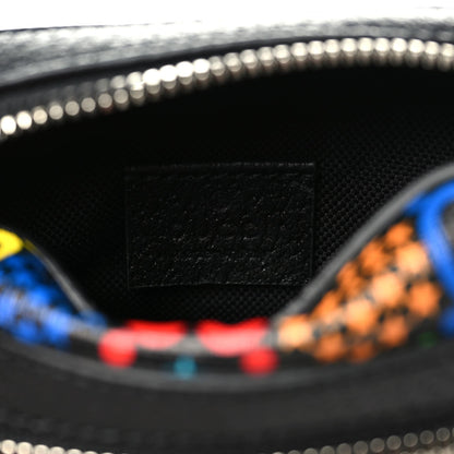 Gucci GG Supreme Monogram Psychedelic Messenger Bag Black 8 of 10