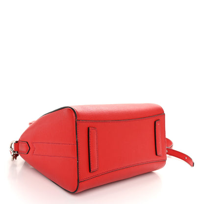 Givenchy Sugar Goatskin Mini Antigona Pop Red 4 of 15