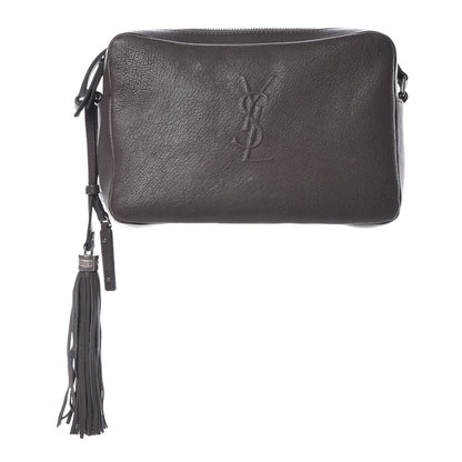 Saint Laurent Lambskin Monogram Small Lou Camera Bag Asphalt 1 of 7