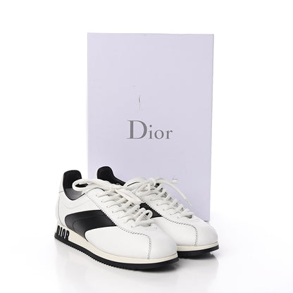 Christian Dior Calfskin Mix Diorun Sneakers 36 Optic White 10 of 10