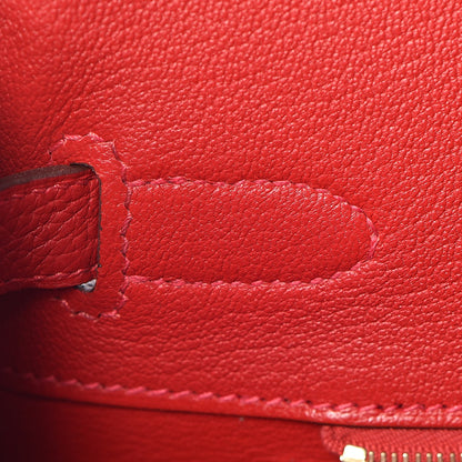 Hermes Togo Birkin 35 Rouge Casaque 20 of 33