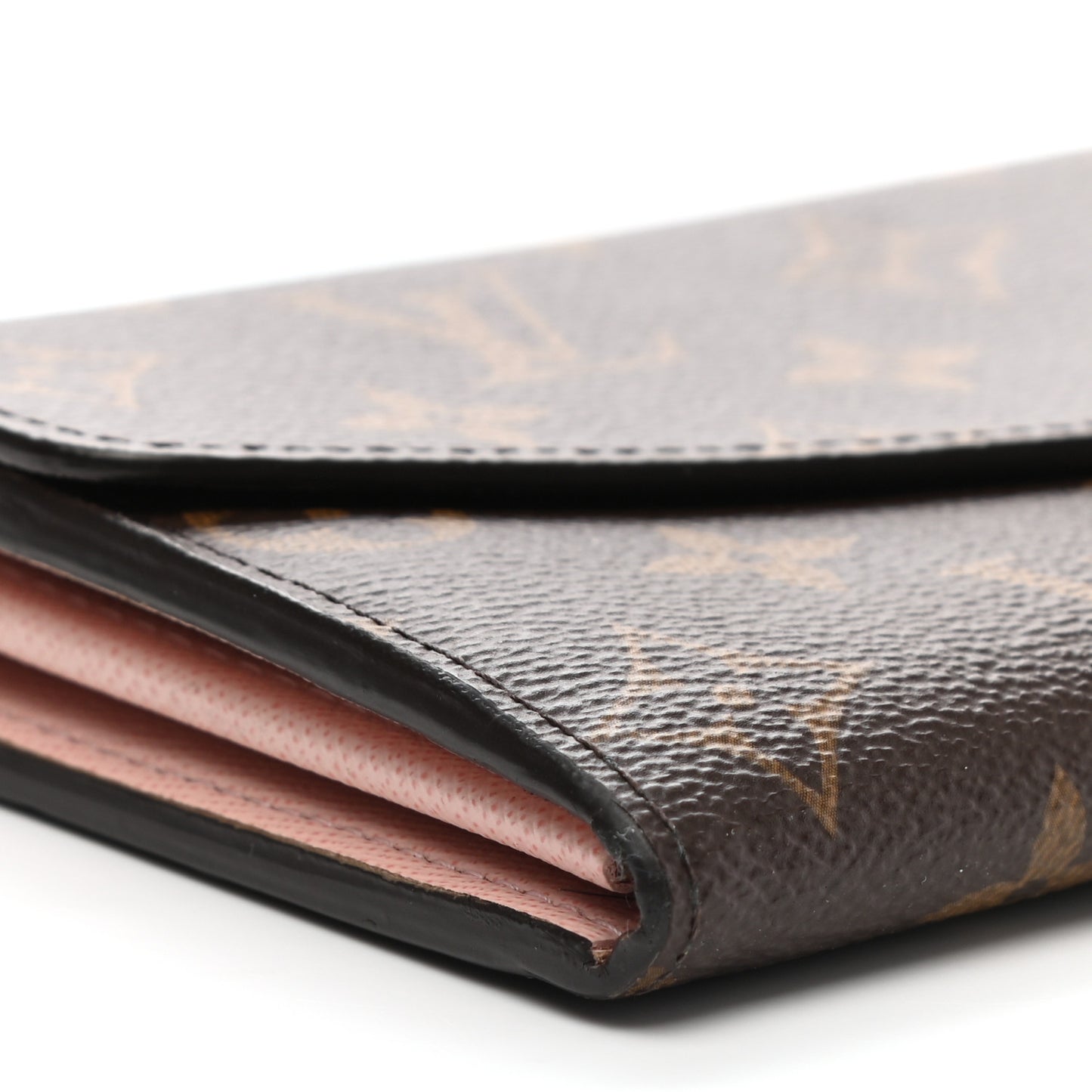 Monogram Sarah Wallet NM Rose Ballerine