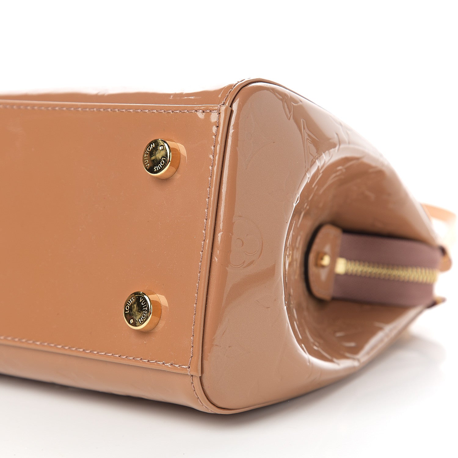 Louis Vuitton Vernis Brea MM Rose Velours 8 of 8