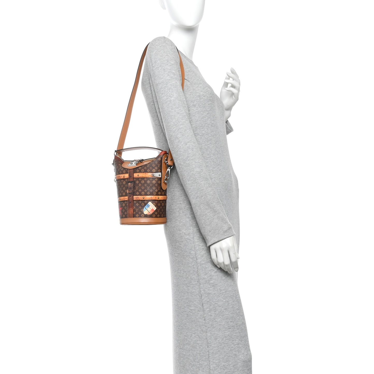 Transformed Monogram Time Trunk Duffle Bag