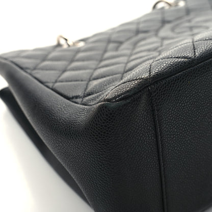 Chanel Caviar Quilted Grand Shopping Tote GST Black 10 of 15