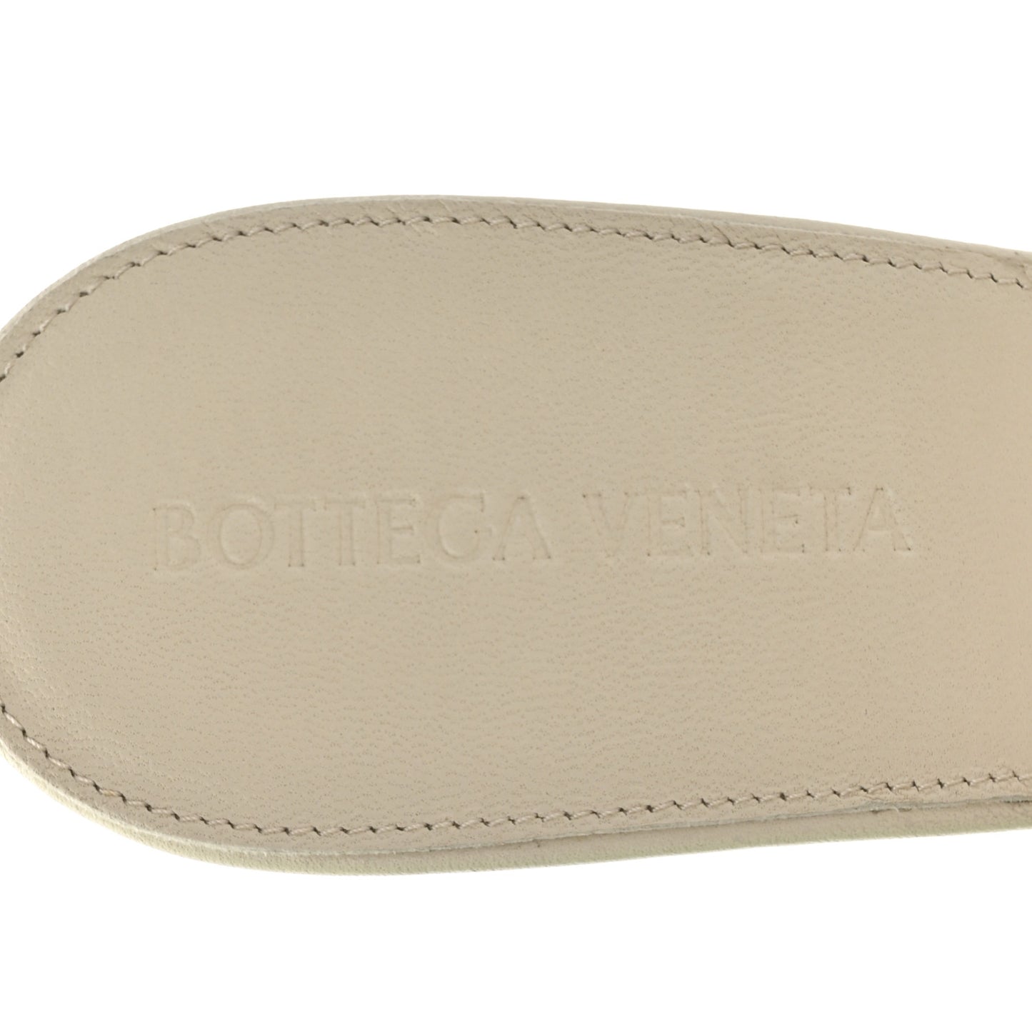 Nappa Maxi Intrecciato Lido Mule Sandals 37.5 Wax