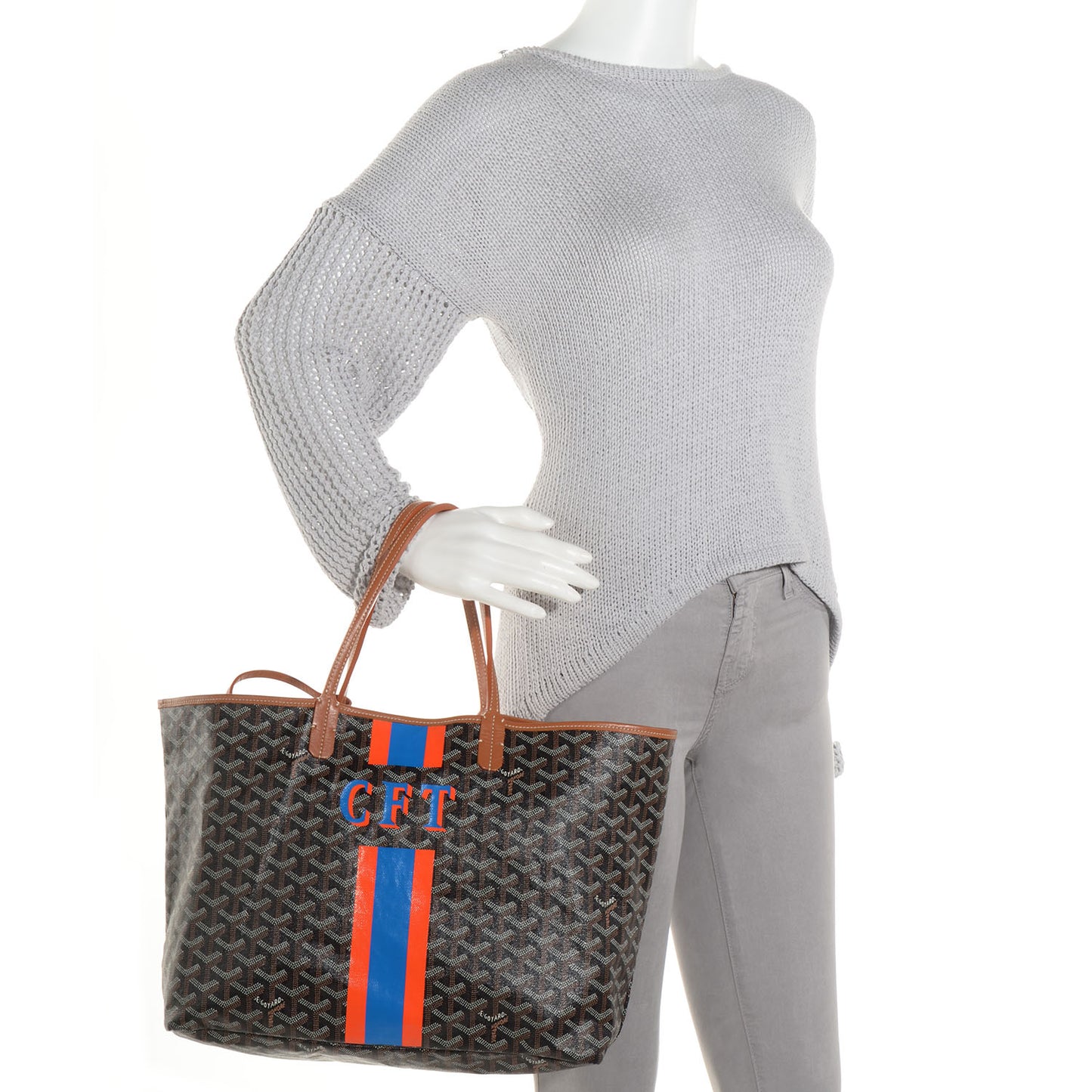 Goyardine Saint Louis PM Black Gold