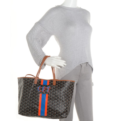 Goyard Goyardine Saint Louis PM Black Gold 2 of 9