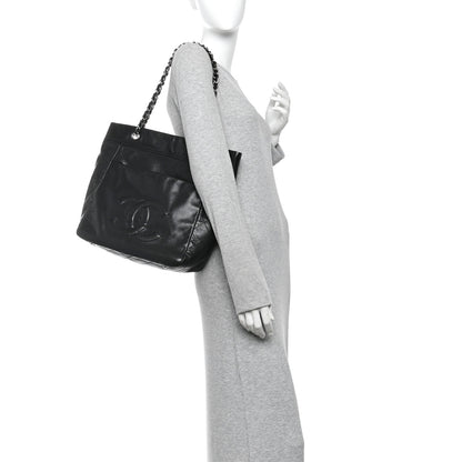 Chanel Soft Caviar Large Timeless CC Shopping Tote Black 2 of 11