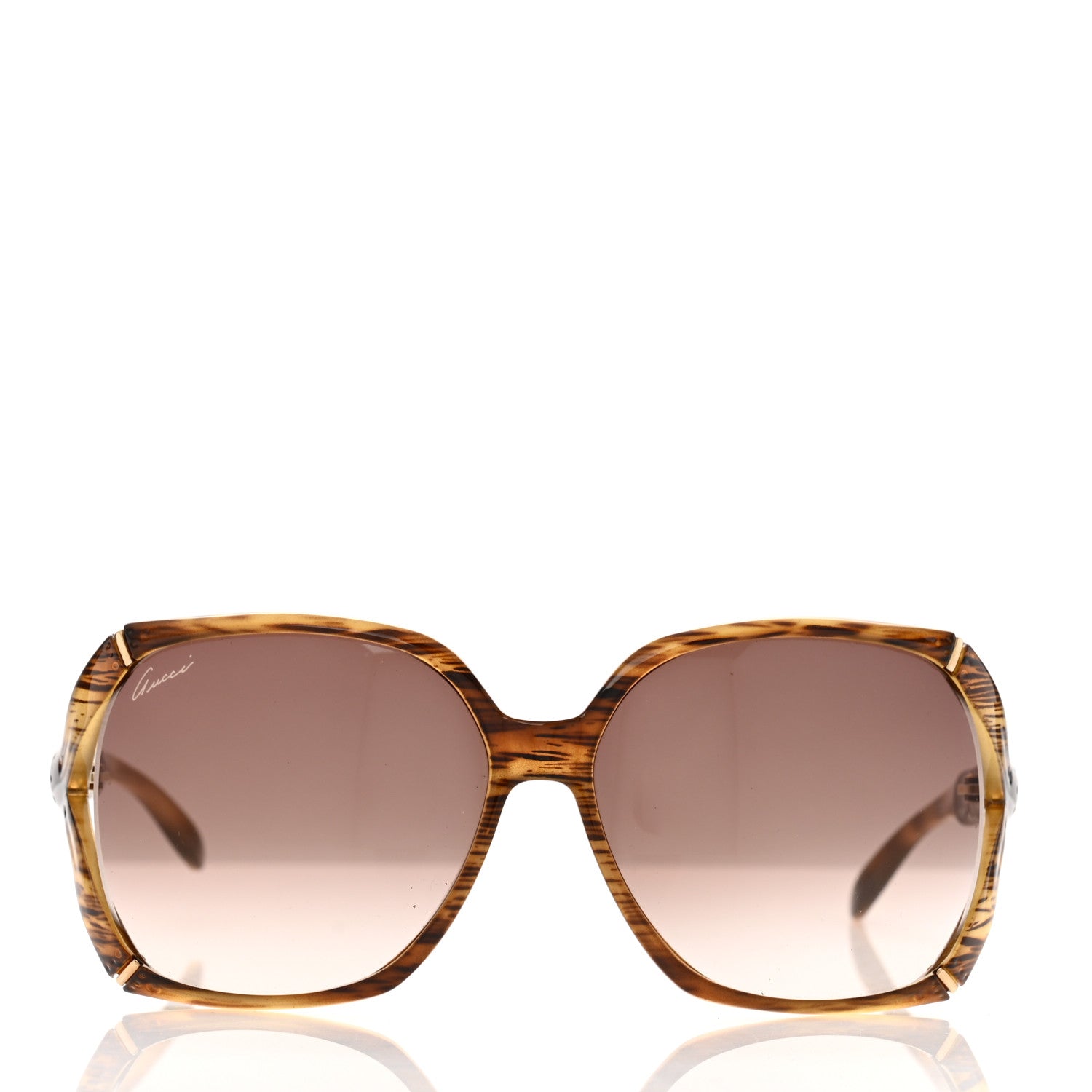 Gucci Bamboo Effect Sunglasses GG3508S Brown 2 of 8