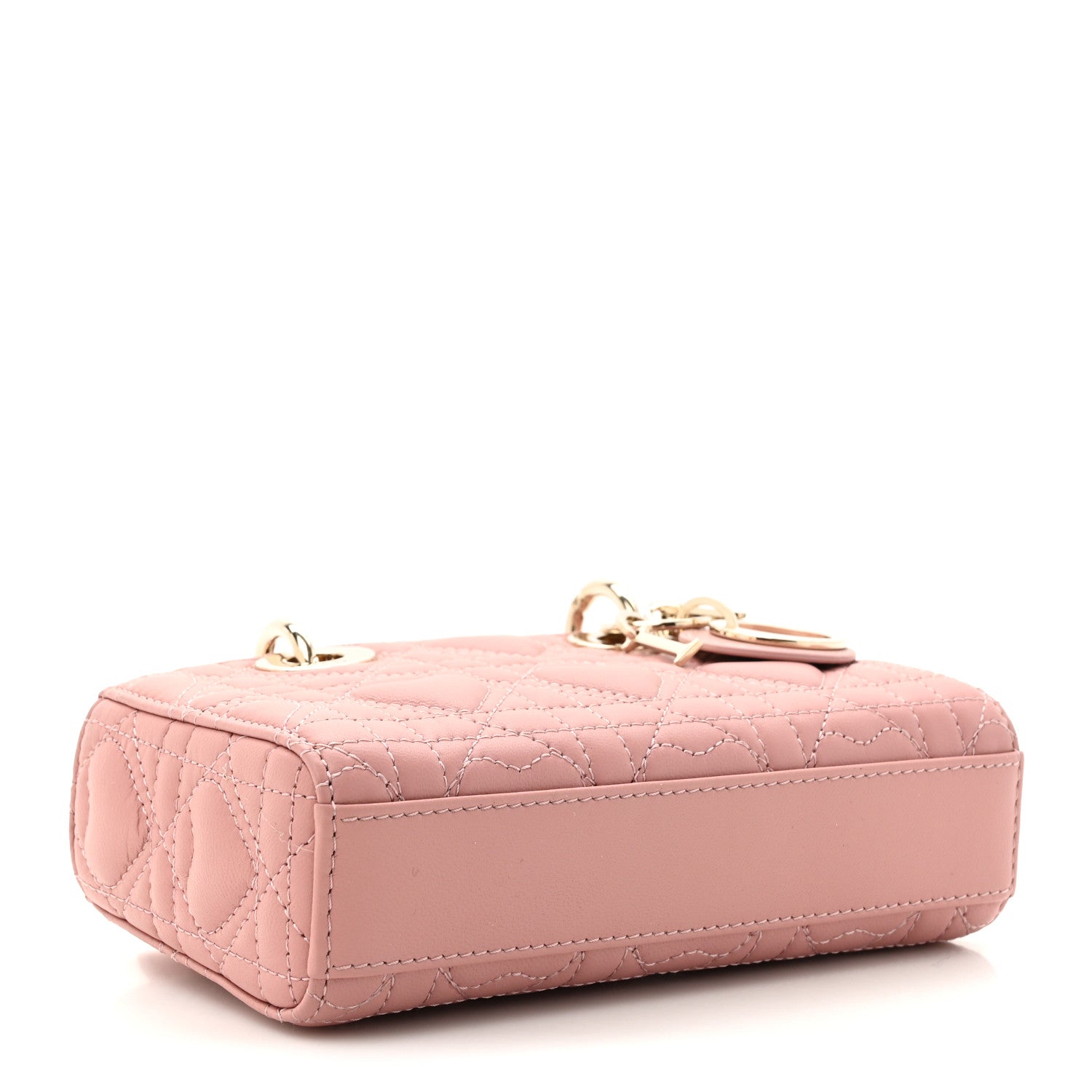 Christian Dior Lambskin Cannage Dioramour Micro Lady D-Joy Melacoton 4 of 11