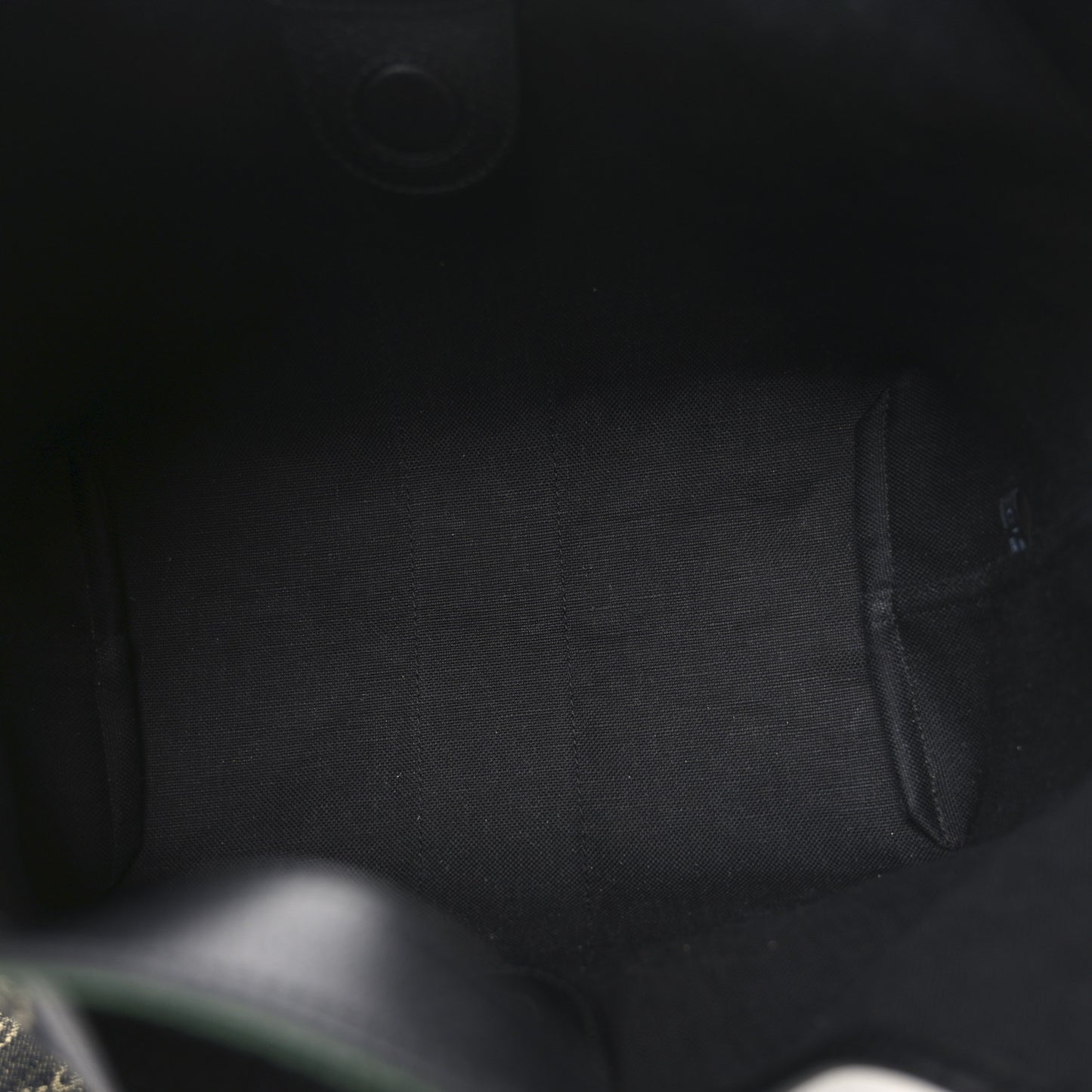 Denim GG Monogram Web Small Giglio Tote Black Ivory