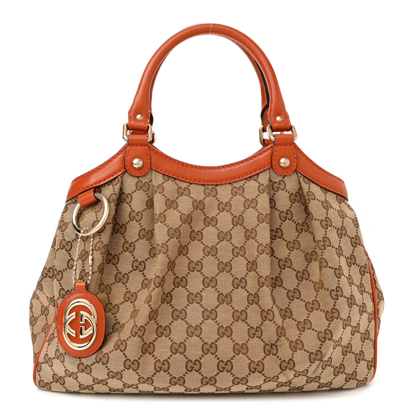 Monogram Medium Sukey Tote Orange